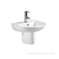 wall hung cabinet basin and toilet set unit